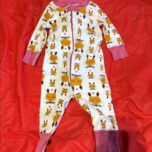 Hanna Andersson Pink Organic Cotton Baby Onesie